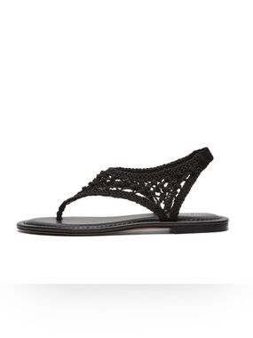 Anthropologie SILENT D ALDEN Sandal in Black